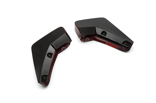 Image of GM Accessories 23264380 Rear Molded Splash Guards in Red Passion Tintcoat
