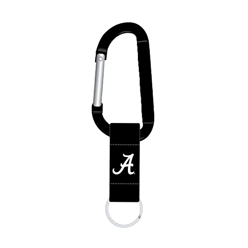 Pro Specialties Group Alabama Keychain Carabiner Jumbo, CLC College Football/Basketball NCAA Crimson Tide Gifts and Merchandise