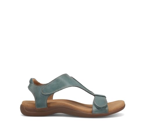 Image of Taos The Show Premium Leather Women's Sandal - Experience Everyday Style, Comfort, Arch Support, Cooling Gel Padding and an Adjustable Fit for Exceptional Walking Comfort