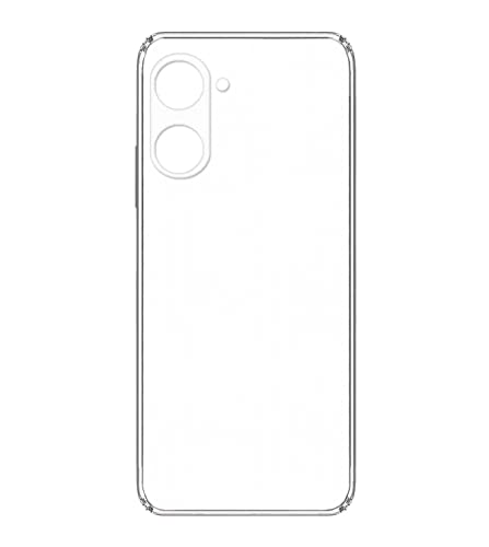 Image of Transparent Soft Silicone TPU Flexible Back Cover Compatible with Realme 10 Pro 5G