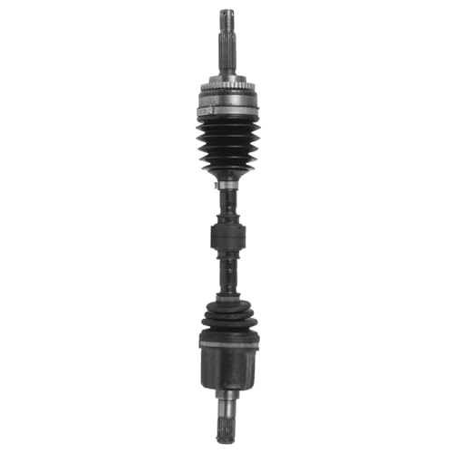 Image of Detroit Axle - Front Wheel Bearing Left CV Axle for 2005-2008 Suzuki Reno 2004-2008 Forenza [Manual Transmission], Wheel Bearing Driver Side CV Axle Shaft Assembly 2006 2007 Replacement