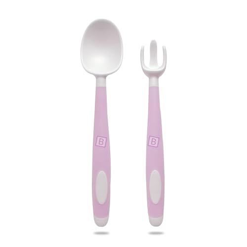 Image of Bembika Baby Feeding Essential The Ultimate Apron for Baby Feeding and Adjustable Bibs Set with BPA Free Baby Weaning Spoon and Baby Self Feeding Spoon - (BE2343)