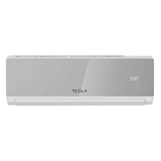Tesla Aire Acondicionado Inverter Split 3.000 Frigorías [Hasta 30m2] (12.000 BTU) - Wi-Fi, Bomba de Calor, A++/A+++ Energético, Ultra Silencioso, Gas R32 (Gris)