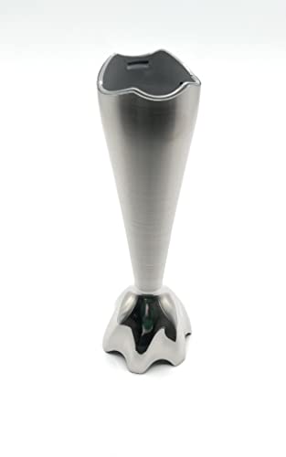 Pie de Metal con Cuchilla Compatible con Batidora Braun 4199 y Multiquick 7   Repuesto Original de Calidad (7322110294)