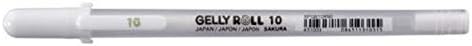 Sakura - Caneta Gel Branca Gelly Roll 1.0mm - Xpgb10