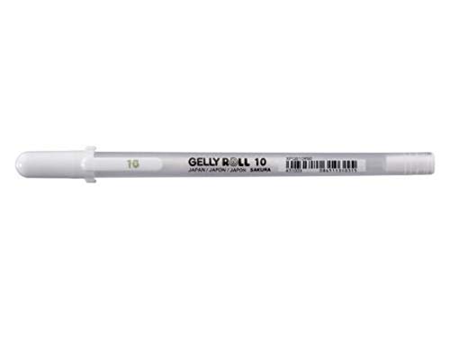 Sakura - Caneta Gel Branca Gelly Roll 1.0mm - Xpgb10