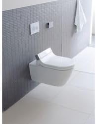 Darling New Wall-mounted Toilet Bowl For Shower-toilet Seat (white) With Hygieneglaze