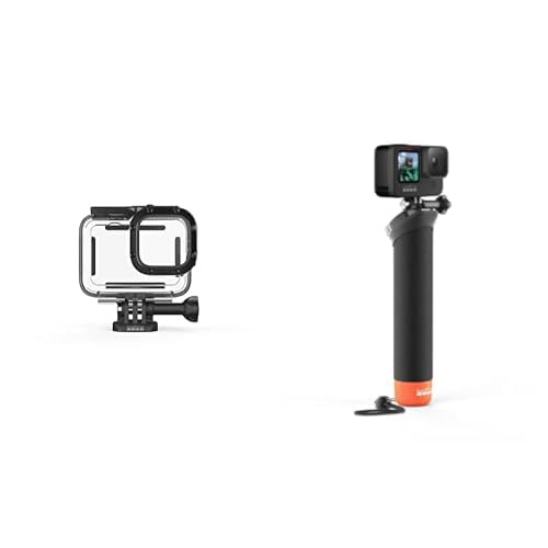 Boîtier de protection (HERO10/HERO9 Black) - Accessoire officiel GoPro &amp; Handler Poignée flottante Voyage et sport AFHGM-003