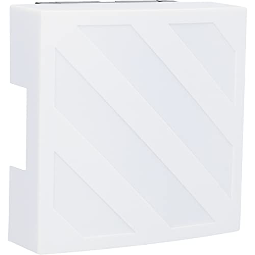 UNITEC Turino Tritone Gong Electronic 78 85dB IP20 Funciona con Batería y Transformador Blanco