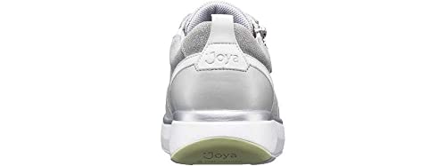 JOYA Laura Women's Beige/White Leather Sneaker4