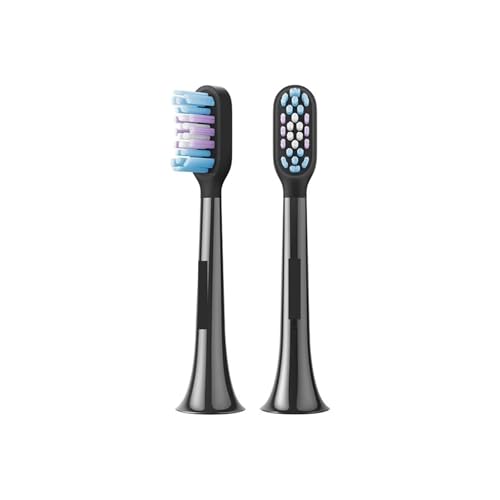 2/4 �AMijia T501/T501C �d�����u���V�w�b�h�Ƃ̌݊����t�����ʖ��邢���N���[���P�A�������w�b�h(2pcs black)