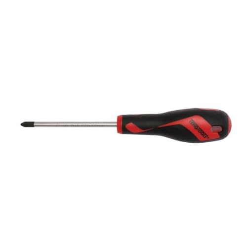 Teng Tools Pozi Drive PZ2 x 3.9 inch / 100mm Screwdriver with Ergonomic, Comfortable Handle - MD962N