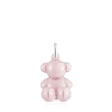 TOUS Colgante oso de plata y cerámica rosa, Para Mujer, Colección Bold Bear