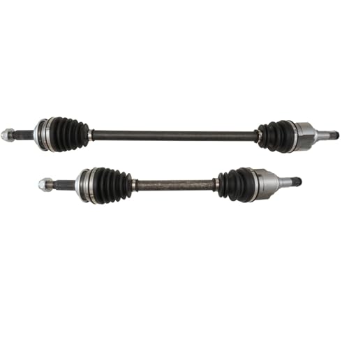 Image of TRQ Front Driver and Passenger Side CV Axle Assembly Set 2 Piece for 2007-2013 Toyota Yaris