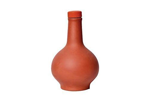 VINTICA ORGANIC CLAY CRAFTS Terracotta Clay Water Bottle, Handmade Earthen Eco-Friendly Mitti Water Bottle, Handcrafted Terracotta Water Bottle 1000 ML, Brown (Surai Water Bottle 1000 ML) (B0CZ3X31YM) Amazon Price History, Amazon Price Tracker
