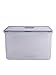 LocknLock Easy Essentials Airtight Rectangular Tall Food Storage Container 152 oz / 18.8 Cup, Clear