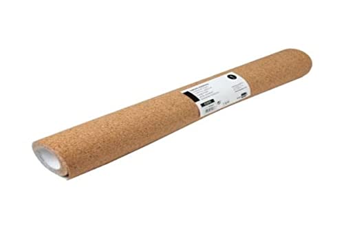 CORCHO LIDERPAPEL ADHESIVO ANCHO 45CM LONGITUD 1M ESPESOR 1MM EN ROLLO