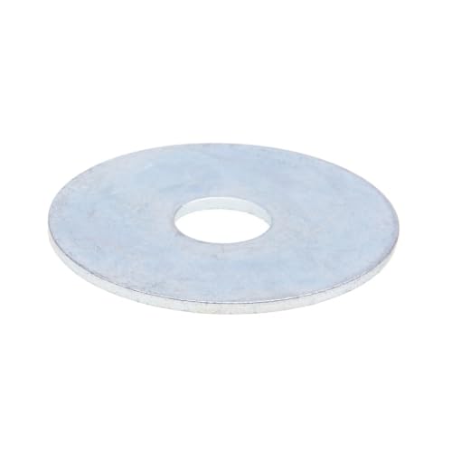 Metallics JW119 Flat SAE Fender Washer, 3/8 in ID x 1-1/4 in OD, Steel