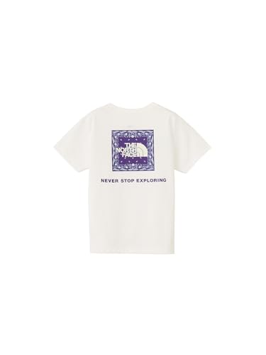 THE NORTH FACE(ザノースフェイス) 半袖 カットソー Tシャツ S/S Bandana Square Logo Tee ホワイト 140のサムネイル