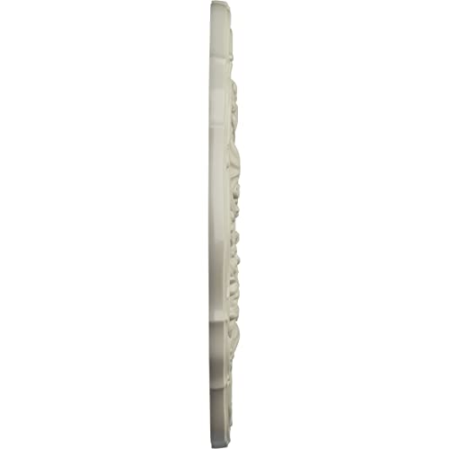 Image of Ekena Millwork CM22CNCYF 22-1 /2 x 1-1 /2 Cornelia Ceiling Medallion, Clear Yellow