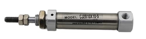 Pneumatikzylinder einfachwirkend CDJ2B10-10-S, Kolbendurchmesser 10mm, Hub 10mm (Ø10mm CDCJ2B10-S, einfachwirkend, Hub 10mm)
