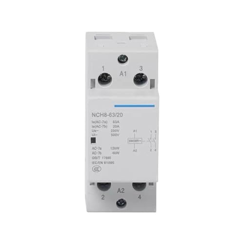 Contacteur modulaire NCH8-20A 2NO2NC 230V pour tableau electrique