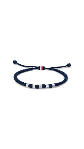 Tommy Hilfiger Jewelry Men's Nylon Bracelet Navy Blue - 2790677