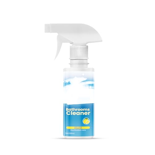 Limpiador De Baño En Spray Con Espuma - Para Inodoro, Bañera, Ducha, Lavabo, Cristal Y Acero Inoxidable - Aroma Fresco - Limpiador Multiusos Fácil De Usar - Ideal Para Hogar - 120ml