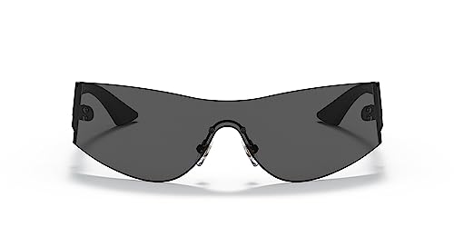 Image of Versace Man Sunglasses Grey Frame, Dark Grey Lenses, 0MM