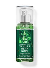 White Barn VANILLA BEAN NOEL Travel Size Fine Fragrance Mist 3 Fluid Ounce
