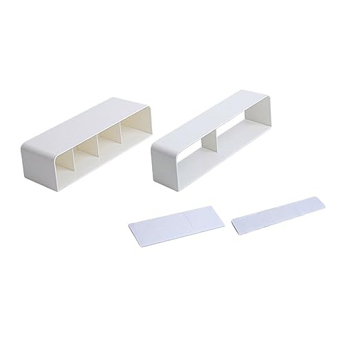 IMIKEYA Soporte de Adhesivo Pared Organizador de Almacenamiento para Casa de Orificios Capacidad para Cortos Material Duradero