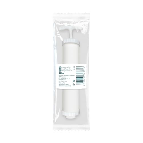 Sillar Hoover Pompa a Mano | Sacchetti per il Vuoto per la Conservazione dei Tessuti | per un Risparmio di Spazio Fino al 90%