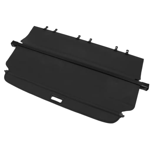 Cargo Cover Compatible With 2002-2006 Honda CRV, Factory Style Unpainted Black Luggage Cover Trunk Liner Privacy Shade by IKON MOTORSPORTS, 2003 2004 2005