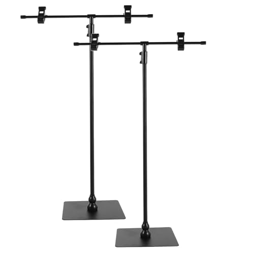 Tableau de menu en forme de T noir pour restaurants et commerces lot de 2