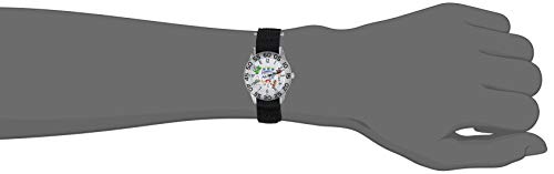 Image of Disney Toy Story Kids' Plastic Time Teacher Analog Quartz Nylon Strap Watch