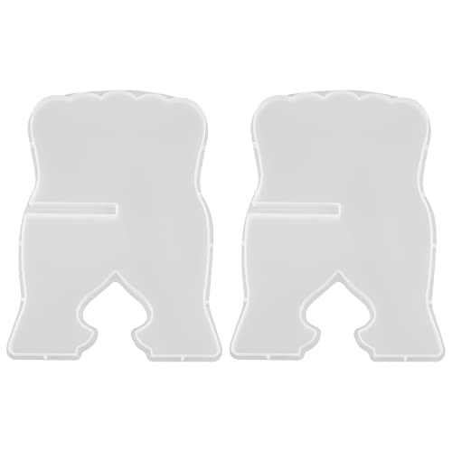 Hopbucan Lot de 2 supports en silicone sculptés pour livre de prière musulmane