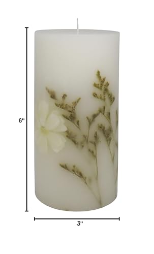 Ashland MPRO03A3098 3 Inch X 6 Inch Vanilla & Amber Scented Pillar Candle thumb #2