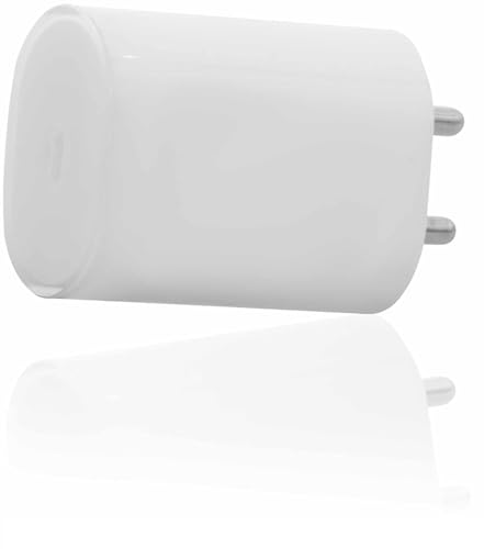Image of AINE 45W USB-C Fast Charging Adapter Compatible with Nothing Phone 3a /3a Pro /2a /2a Plus Supports Up to 50w Power Charger for 5000 mAh Battery | Original Rapid Charging, White