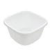 Obston 18 Quart Washing Basin Dish Pan, White