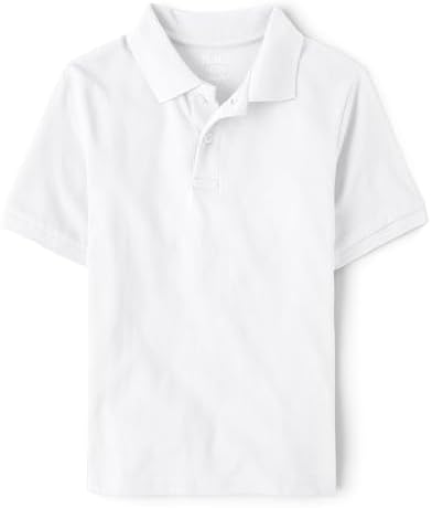 The Children&#39;s Place boys Uniform Short Sleeve Pique Polo