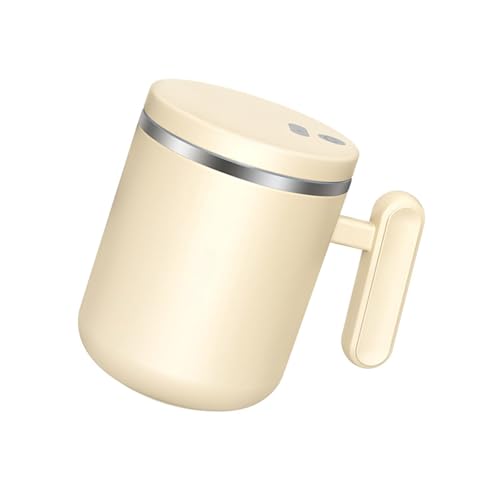 RUINBNC Taza mezcladora eléctrica de café con agitación automática, taza de mezcla recargable para leche, taza de agitación recargable duradera, fácil de limpiar