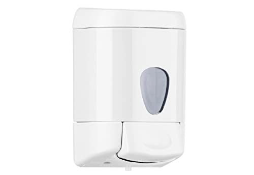 Dispenser sapone liquido a muro bianco