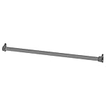 Ikea KOMPLEMENT clothes rail, 75 cm, dark grey