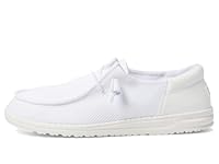 HEYDUDE Women's Wendy Funk Mono Casual Shoes, White, EU 41 / US M12W10