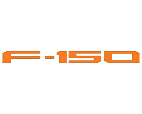 Image of F-150 Tailgate Emblem Letter Inserts - Compatible with 2021-2026 F-150