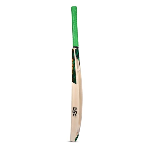 Image of DSC Pentazone Kashmir Willow Tennis Cricket Bat - Five-Scoop Lightweight Power, Fierce Performance, Size- Mens