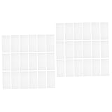 HOMSFOU 100pcs Banknote Holders Money Sleeves for Collectors Water-Resistant Currency Pouches for Stamps and Collection for Collecting Enthusiasts
