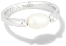 Kendra Scott Leighton Pearl Band Ring
