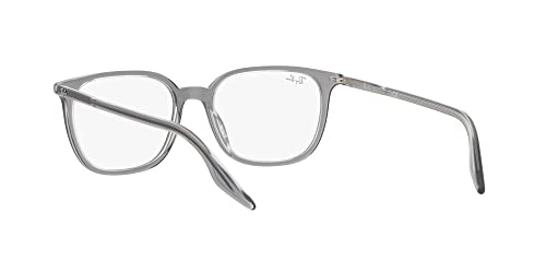 Image of Ray-Ban unisex-adult Rx5406f Low Bridge Fit Square Prescription Eyewear Frames