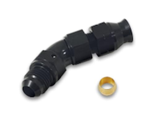 Image of Vibrant Performance Fitting Tube Adapter 4 5 degree -6AN Male to 5